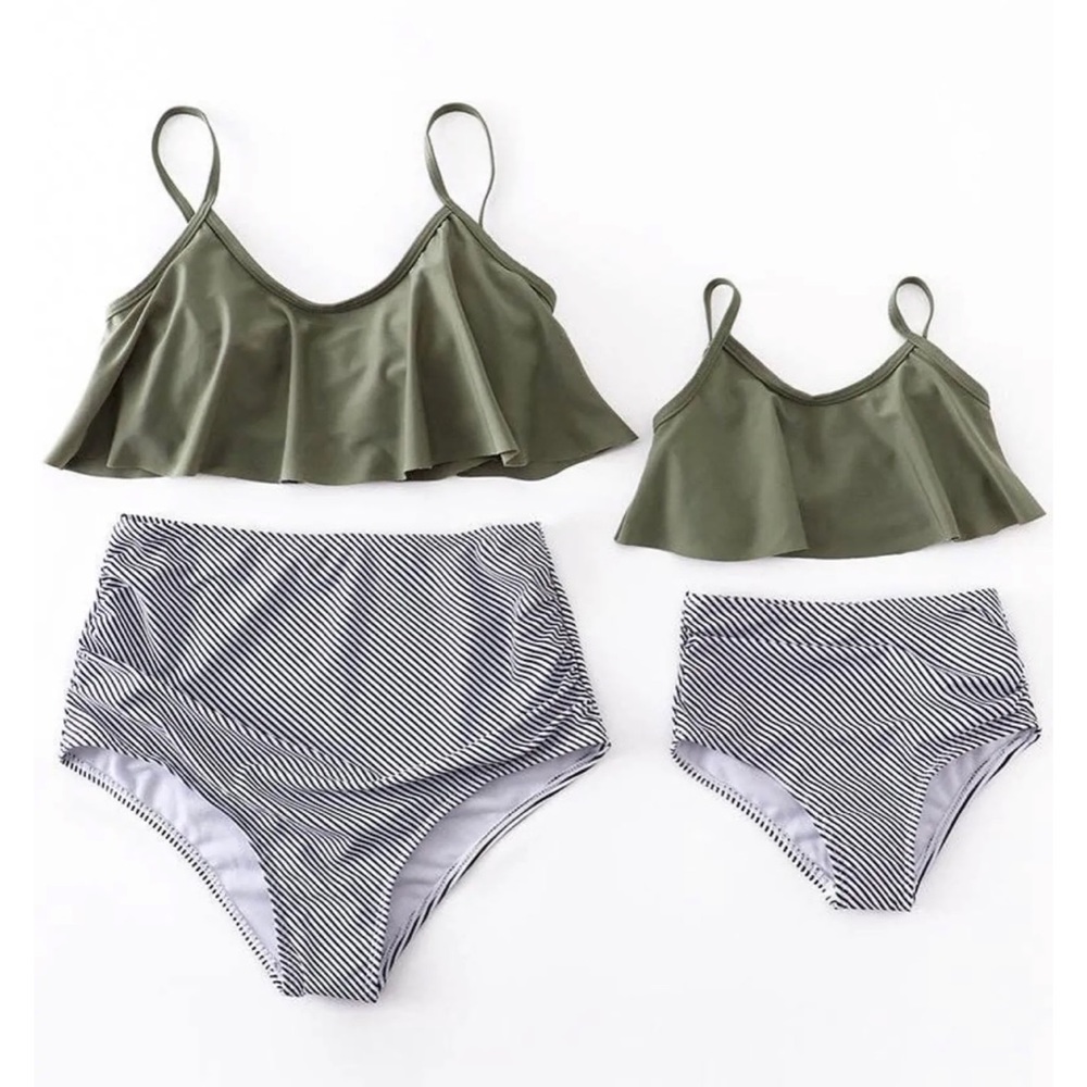 Mommy & Me Matching Two Piece Swim Suit